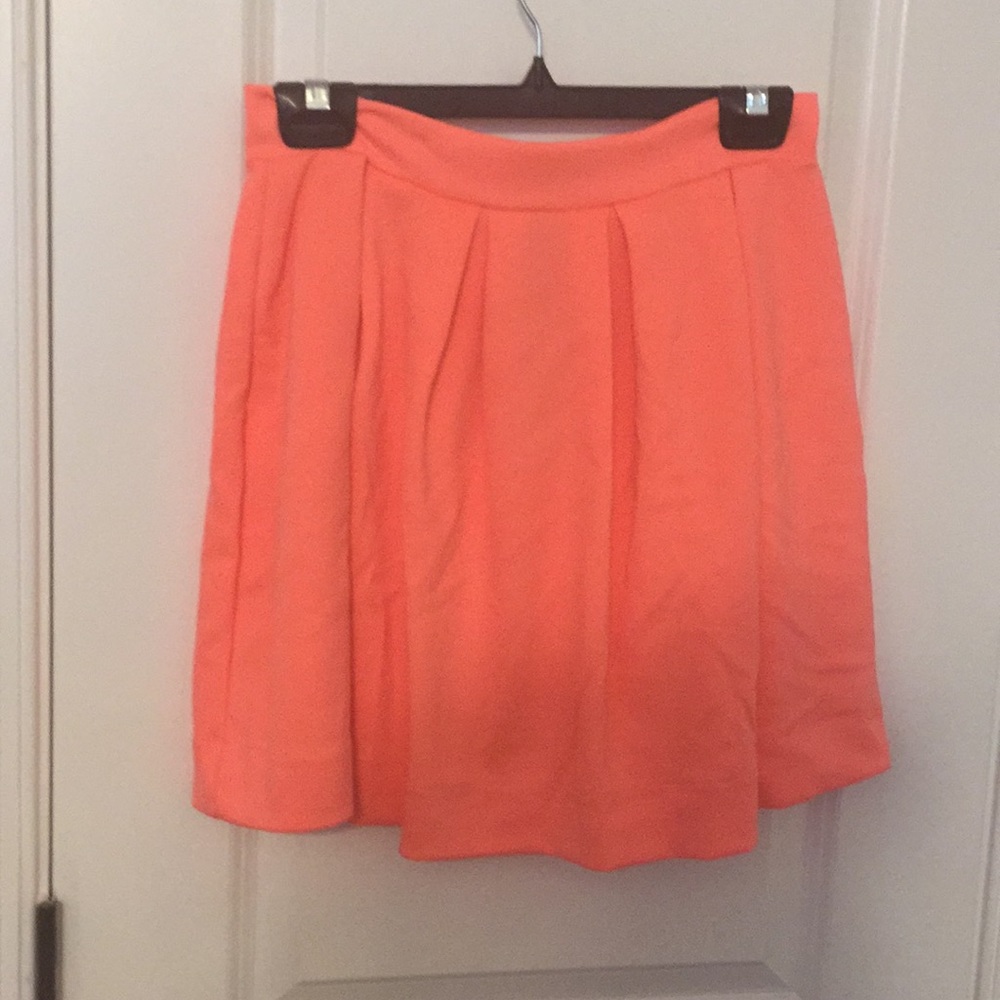 Honey punch orange skirt